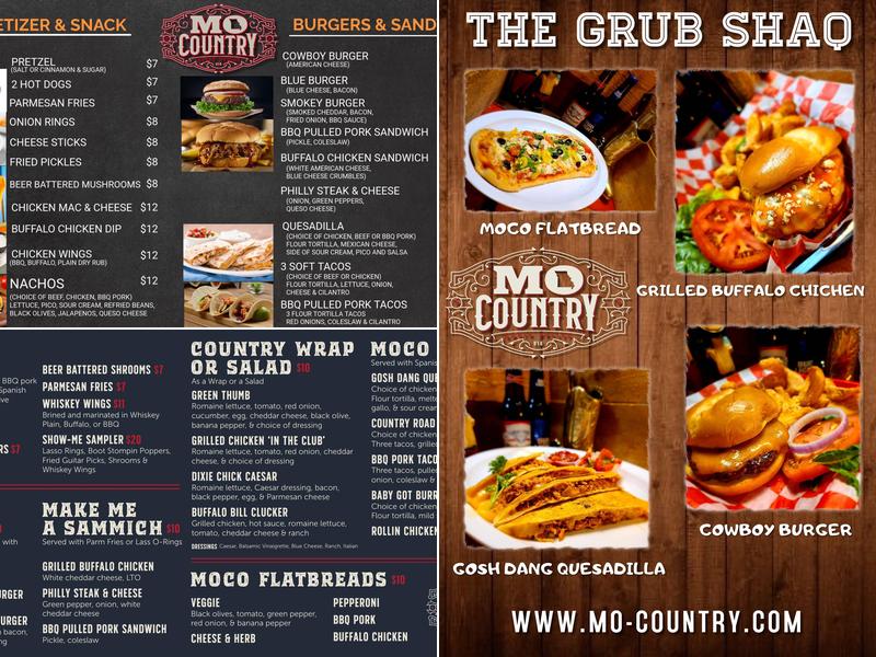 MO Country Menu