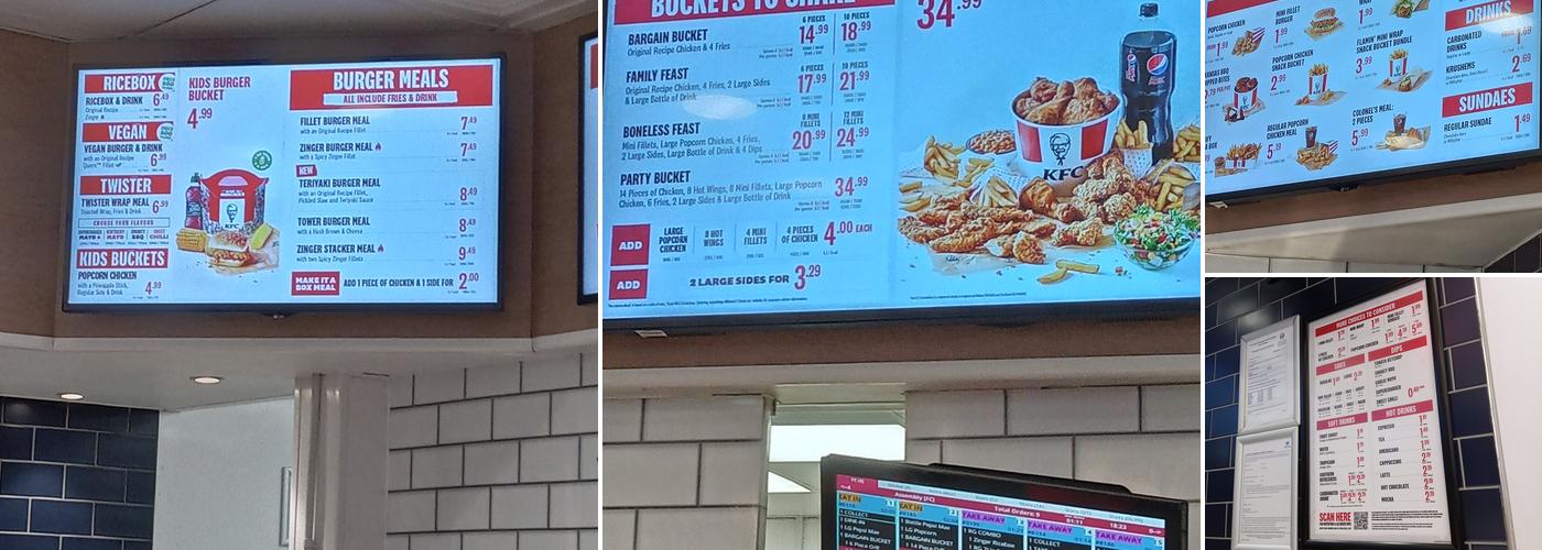 KFC South Kensington - Gloucester Road Menu