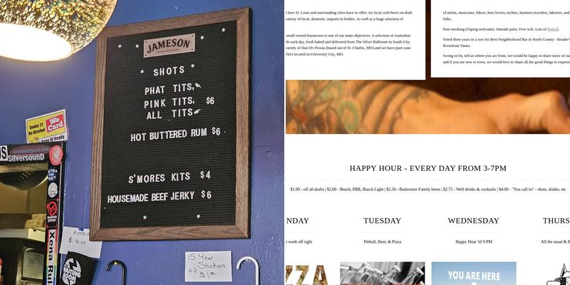 The Waiting Room Menu