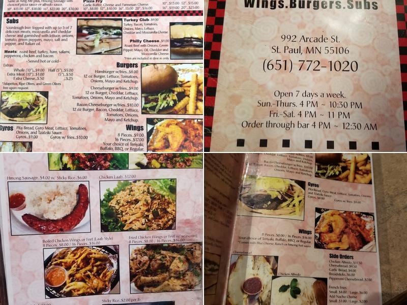 Eastside Checkerboard Pizza Menu