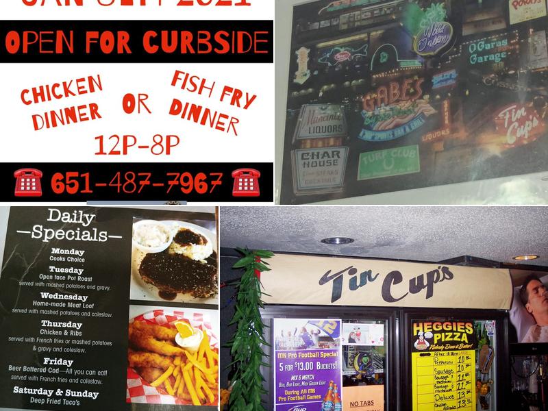 Tin cup plus Ethiopian restaurant Menu