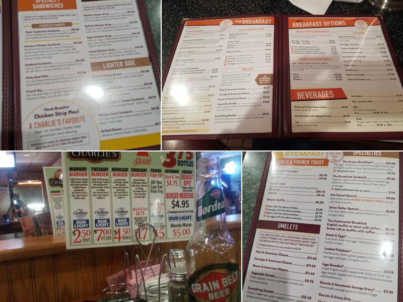 Hillcrest Shopping Center Menu