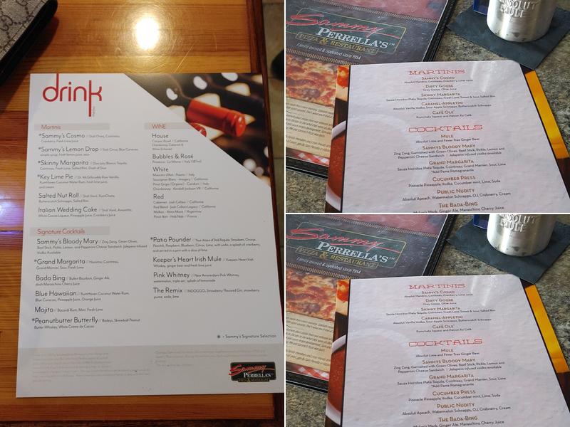 Five Four Lounge Menu