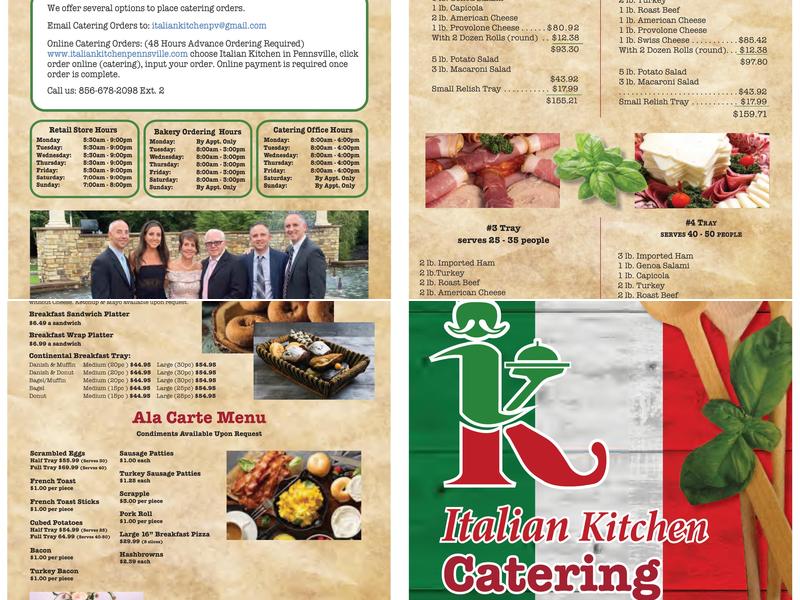 Italian Kitchen Menu