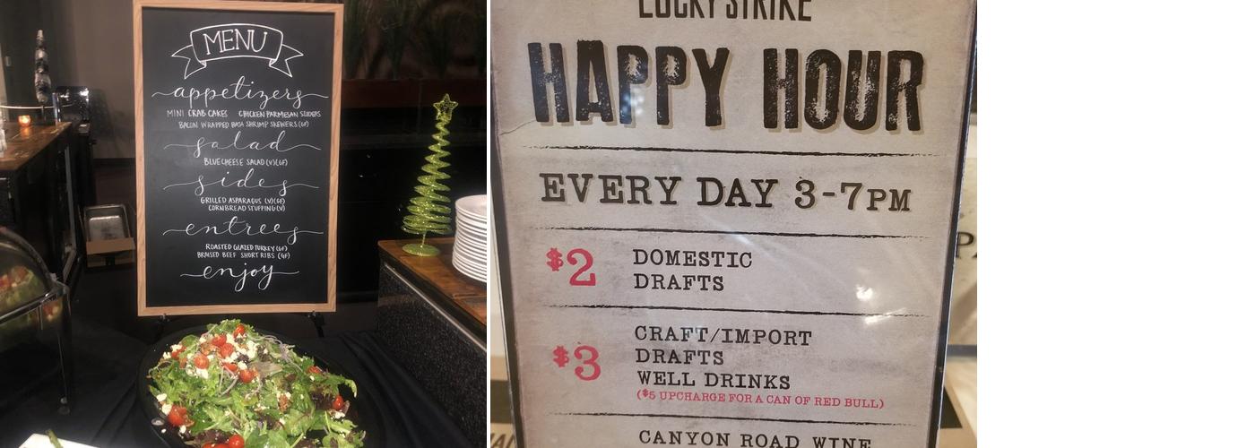 Gypsy Bar Phoenix Menu