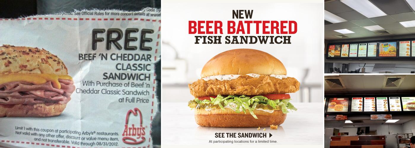 Arby's Menu