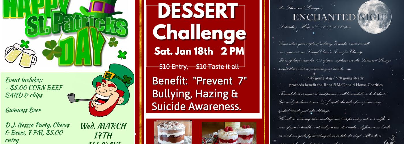 Sherwood Lounge Menu