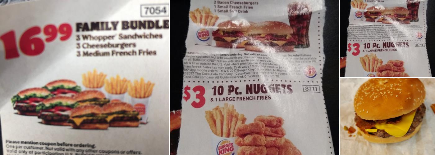 Burger King Menu