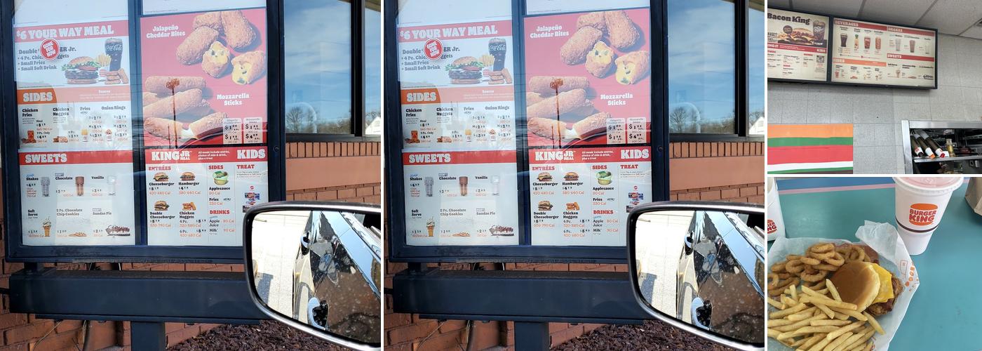 Burger King Menu