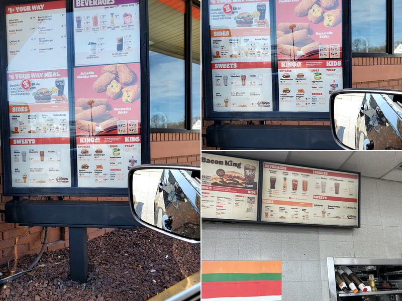 Burger King Menu