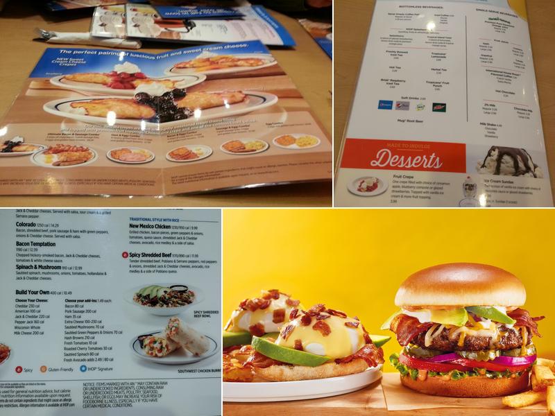 IHOP Menu