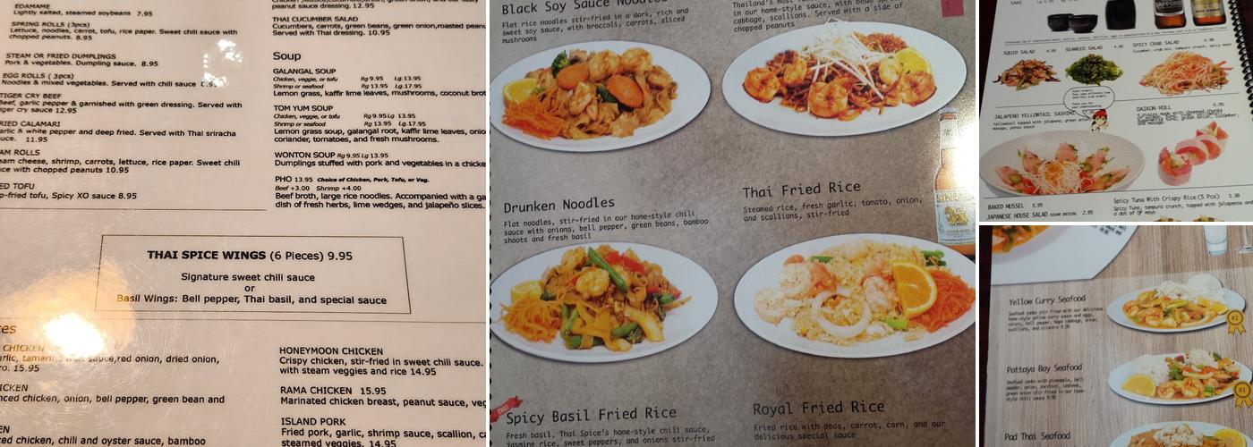 Thai Spice Lees Summit Menu