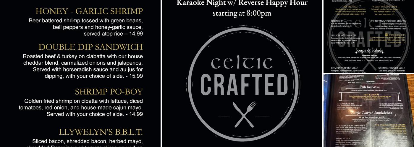 Llywelyn's Pub Menu