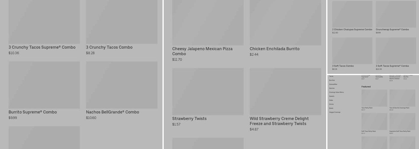 Taco Bell Menu