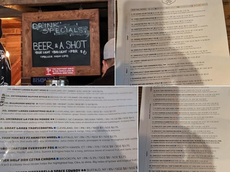 Colter Bay Menu