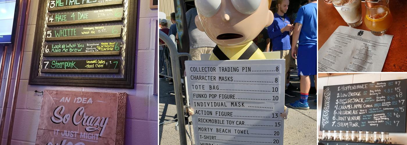 Lockhouse Distillery and Bar Menu