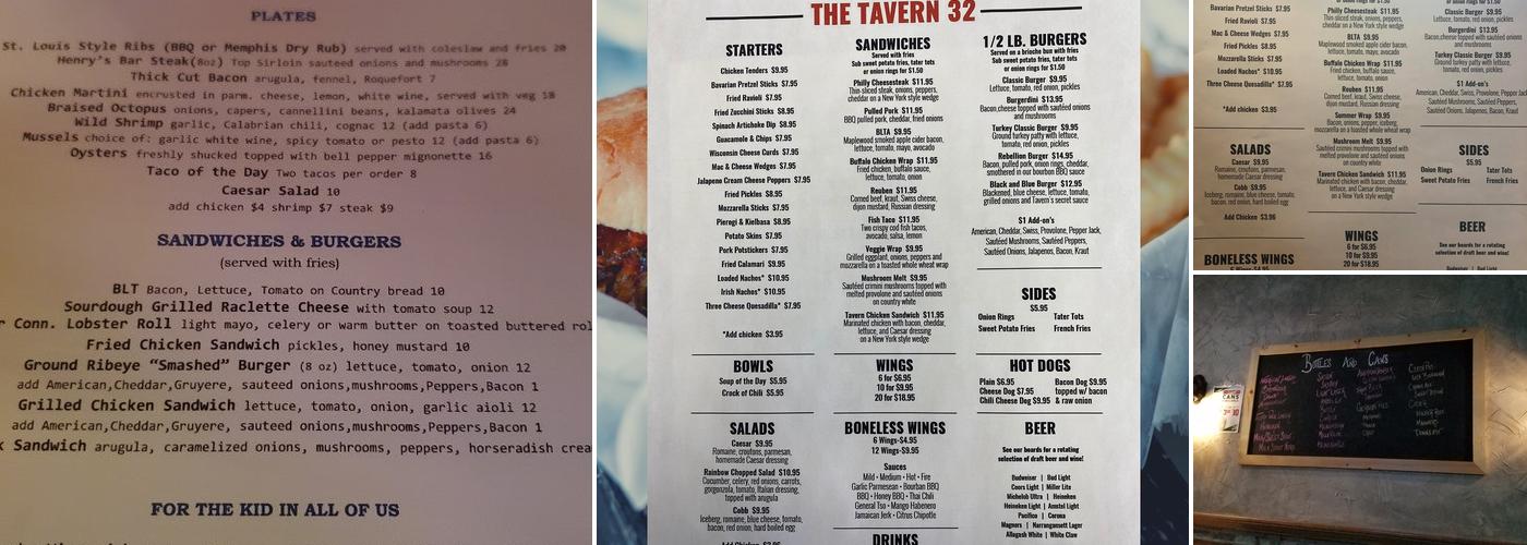 Henry’s Bar And Grill Menu