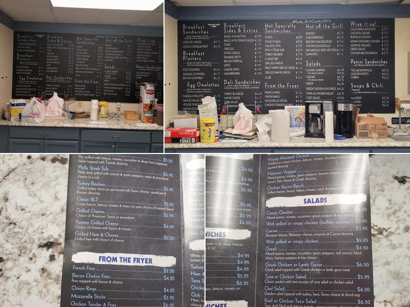 Baymeadows Cafe and Grill Menu