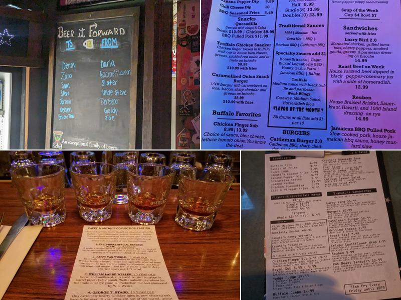 Caputi's Sheridan Pub Menu