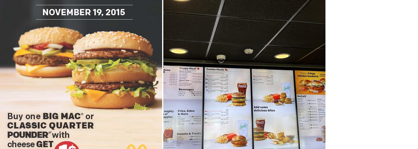 McDonald’s Menu