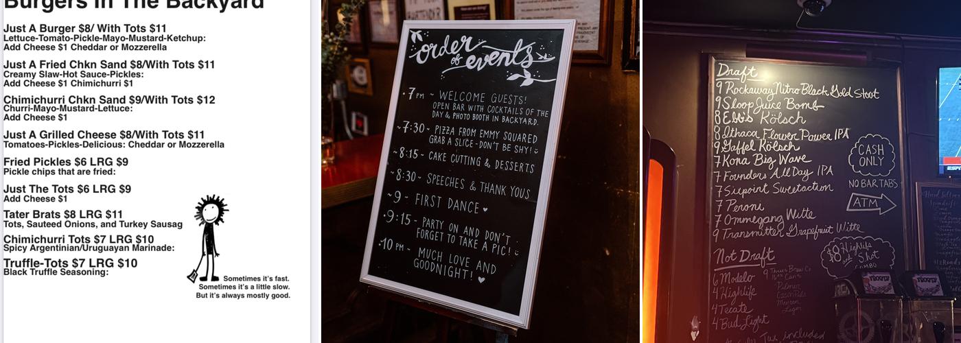 The Emerson Menu