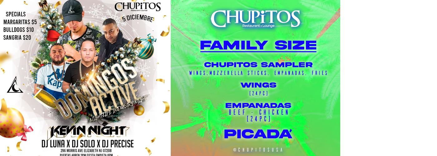 Chupitos Menu