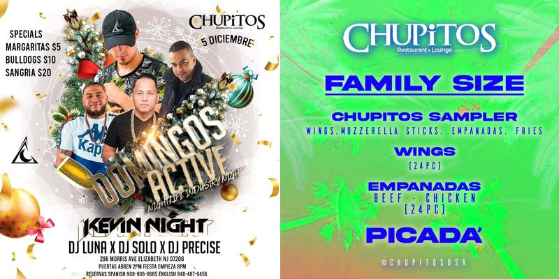 Chupitos Menu