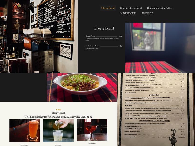Black Rabbit Menu