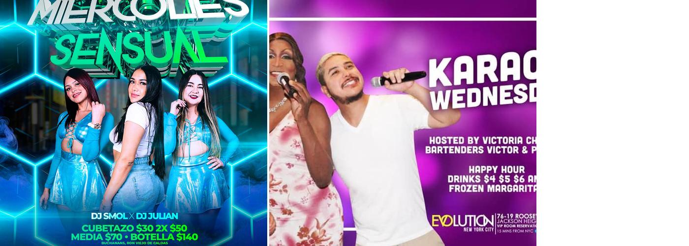 Club Evolution Menu