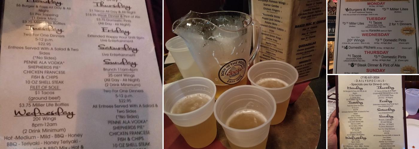 Brian Dempsey's Menu