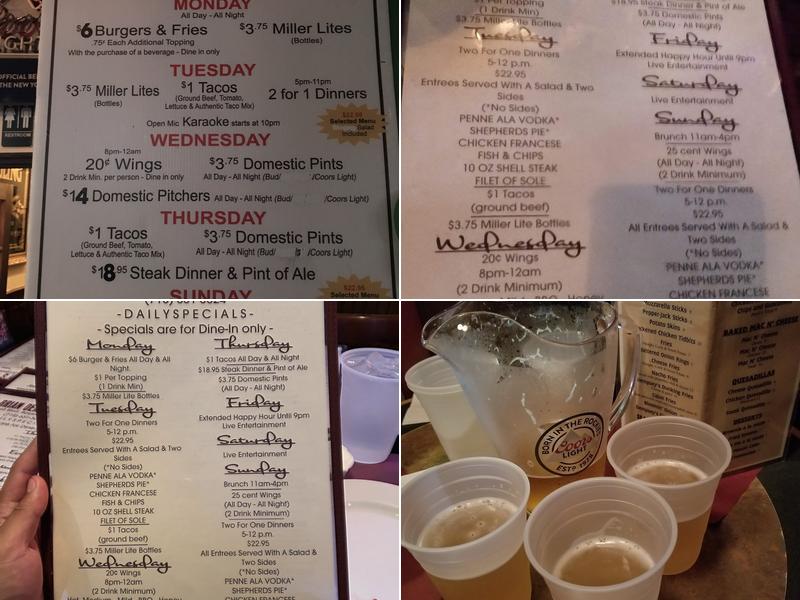 Brian Dempsey's Menu