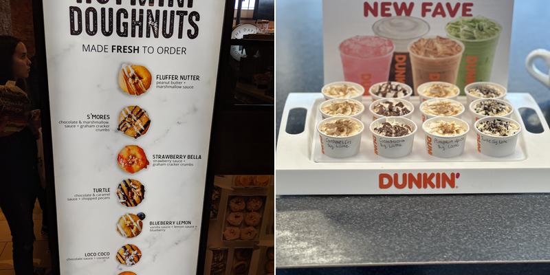 Dunkin' Menu