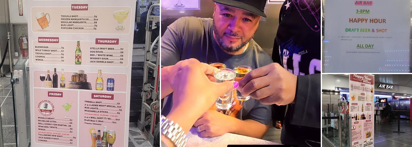 Air Bar Menu