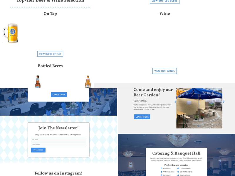 Gottscheer Hall Menu