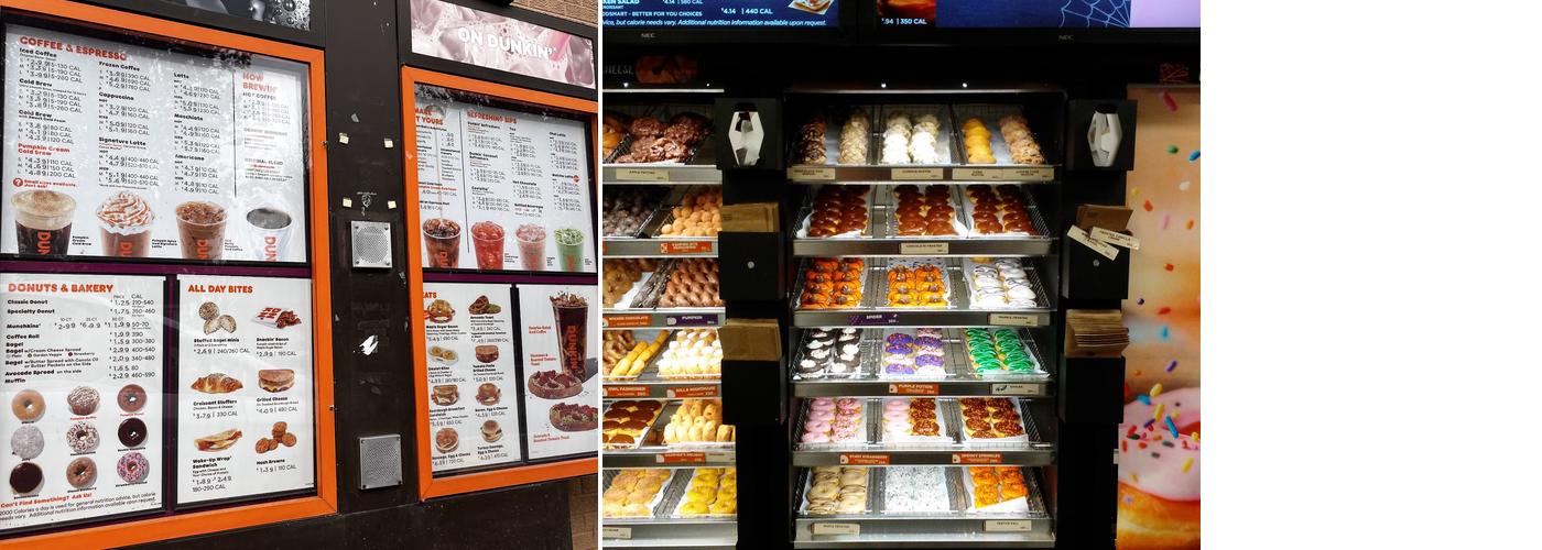 Dunkin' Menu