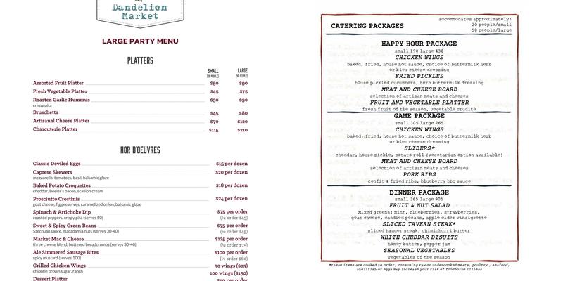 Connolly's On Fifth Menu