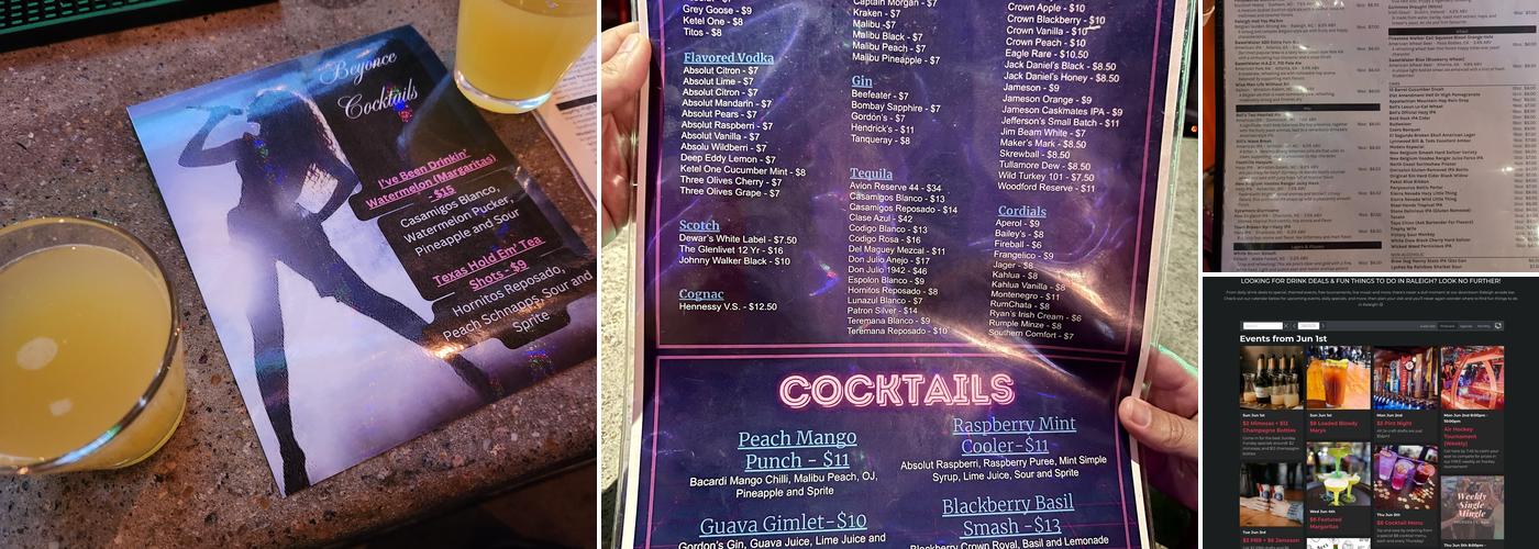 Boxcar Bar + Arcade Menu