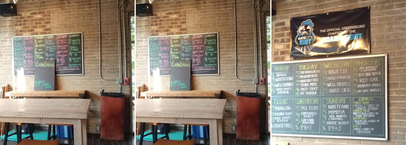 The Bearded Goat Menu