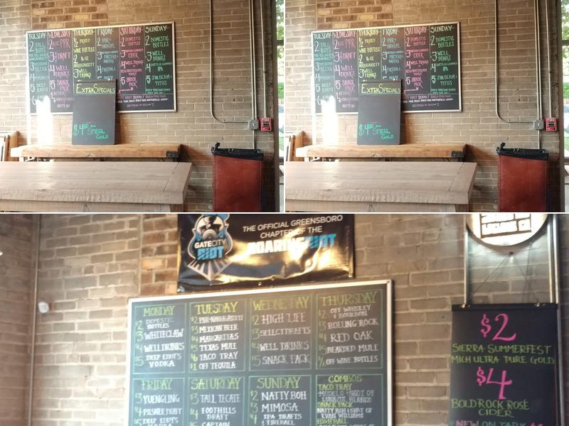 The Bearded Goat Menu