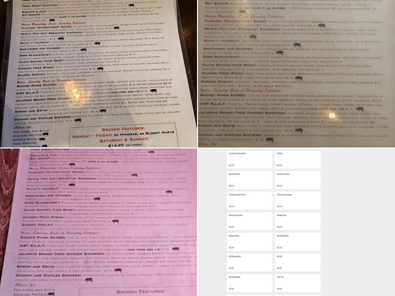 It's a Southern thing - Downtown Durham Menu