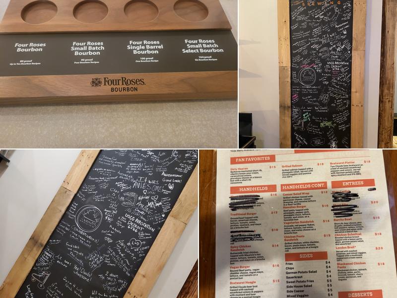 Clouds Brewing Brightleaf Square Menu