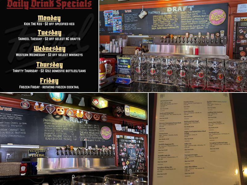 Federal Menu