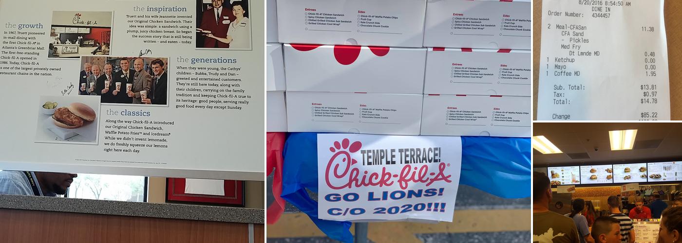 Chick-fil-A Menu