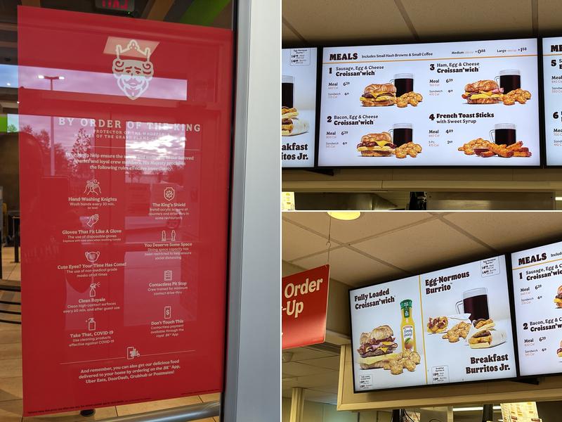 Burger King Menu