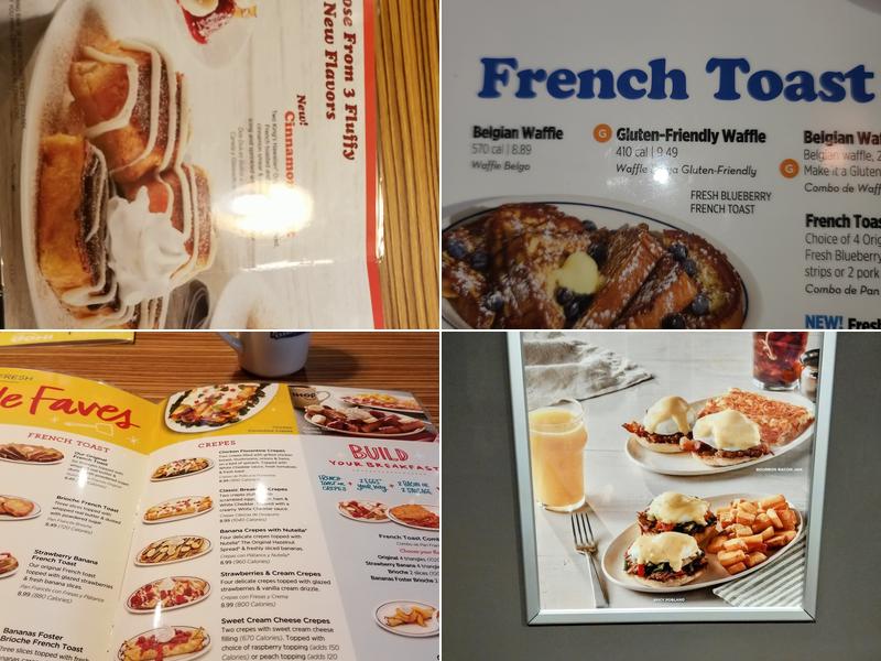 IHOP Menu
