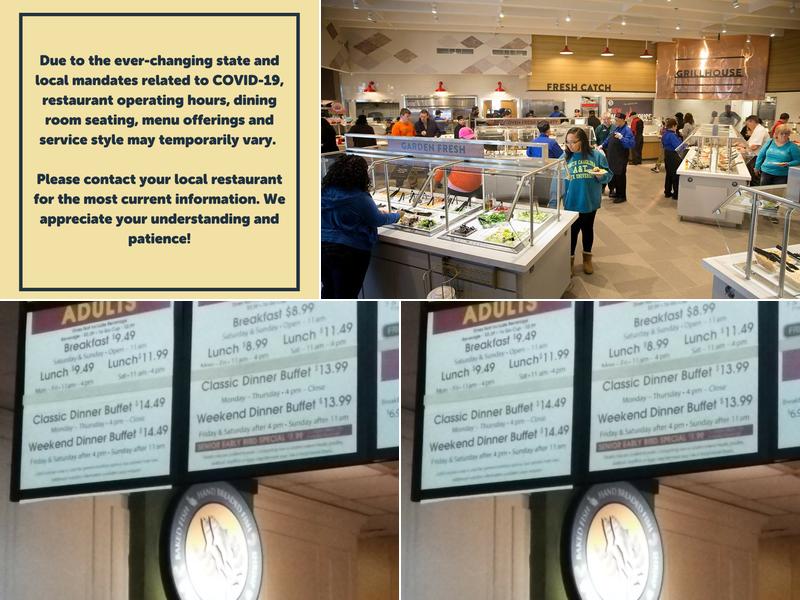 Golden Corral Buffet & Grill Menu