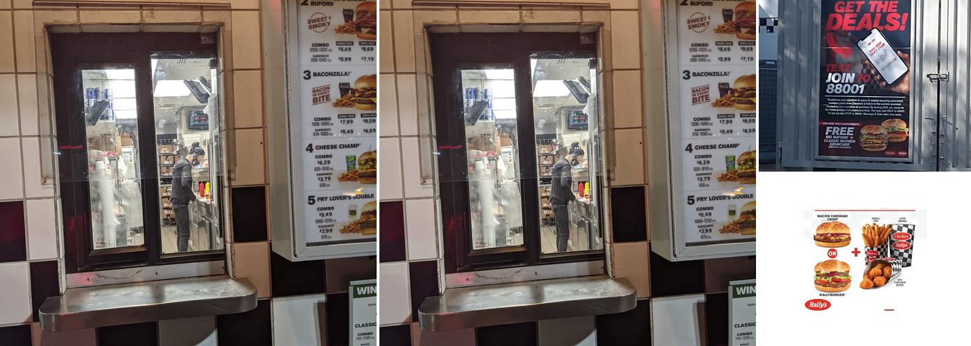 Checkers Menu
