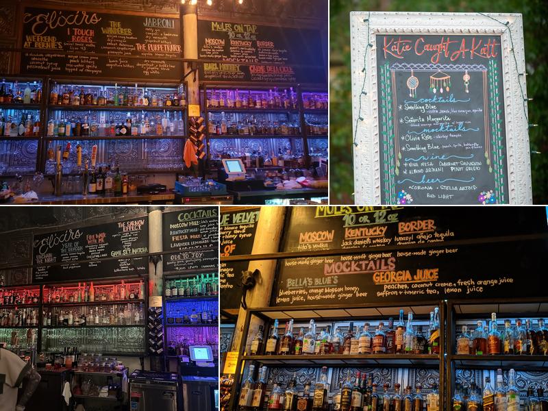 The Blind Elephant Menu