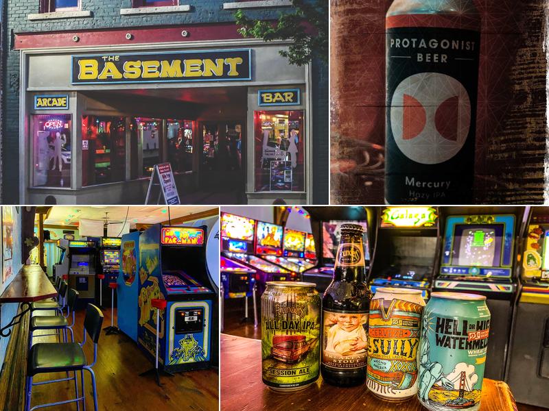 The Basement Arcade Bar 14 Union St S, Concord