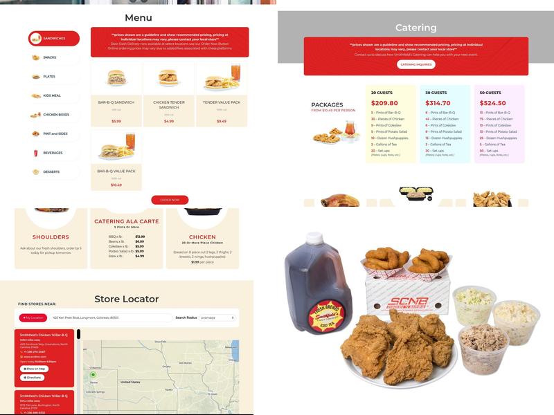 Smithfield's Chicken 'N Bar-B-Q Menu